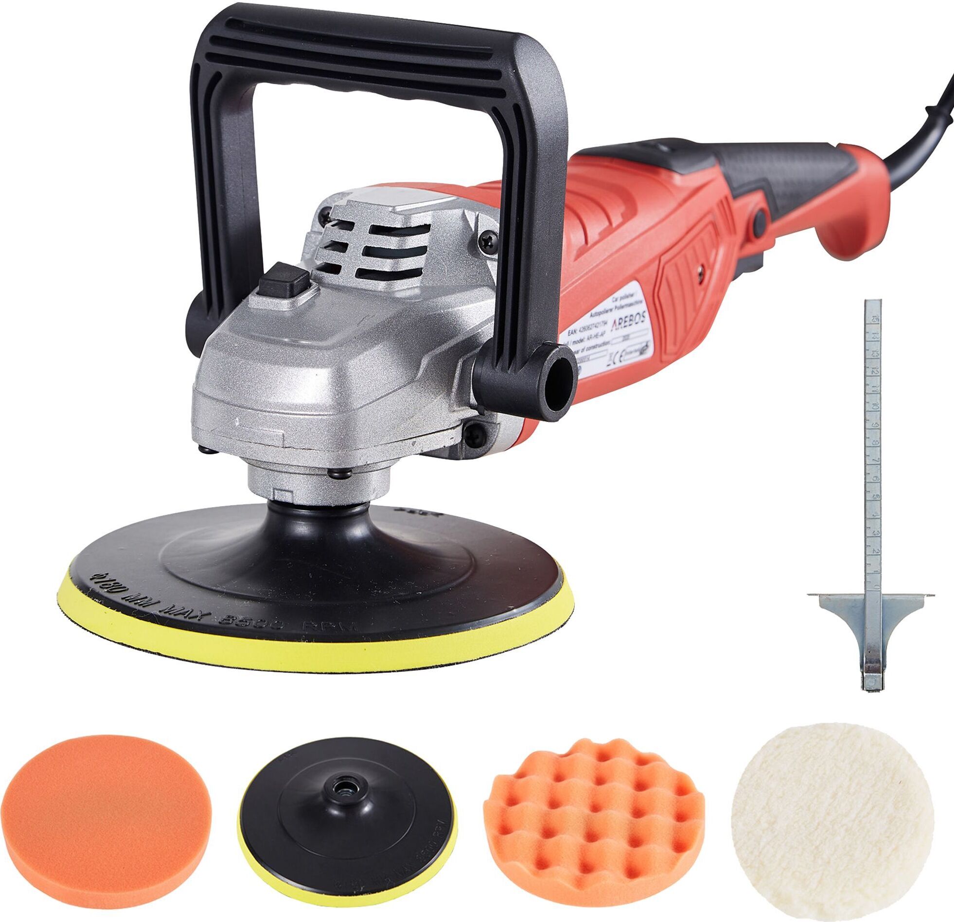 Lucidatrice eccentrica da 710W con la valigia - 5