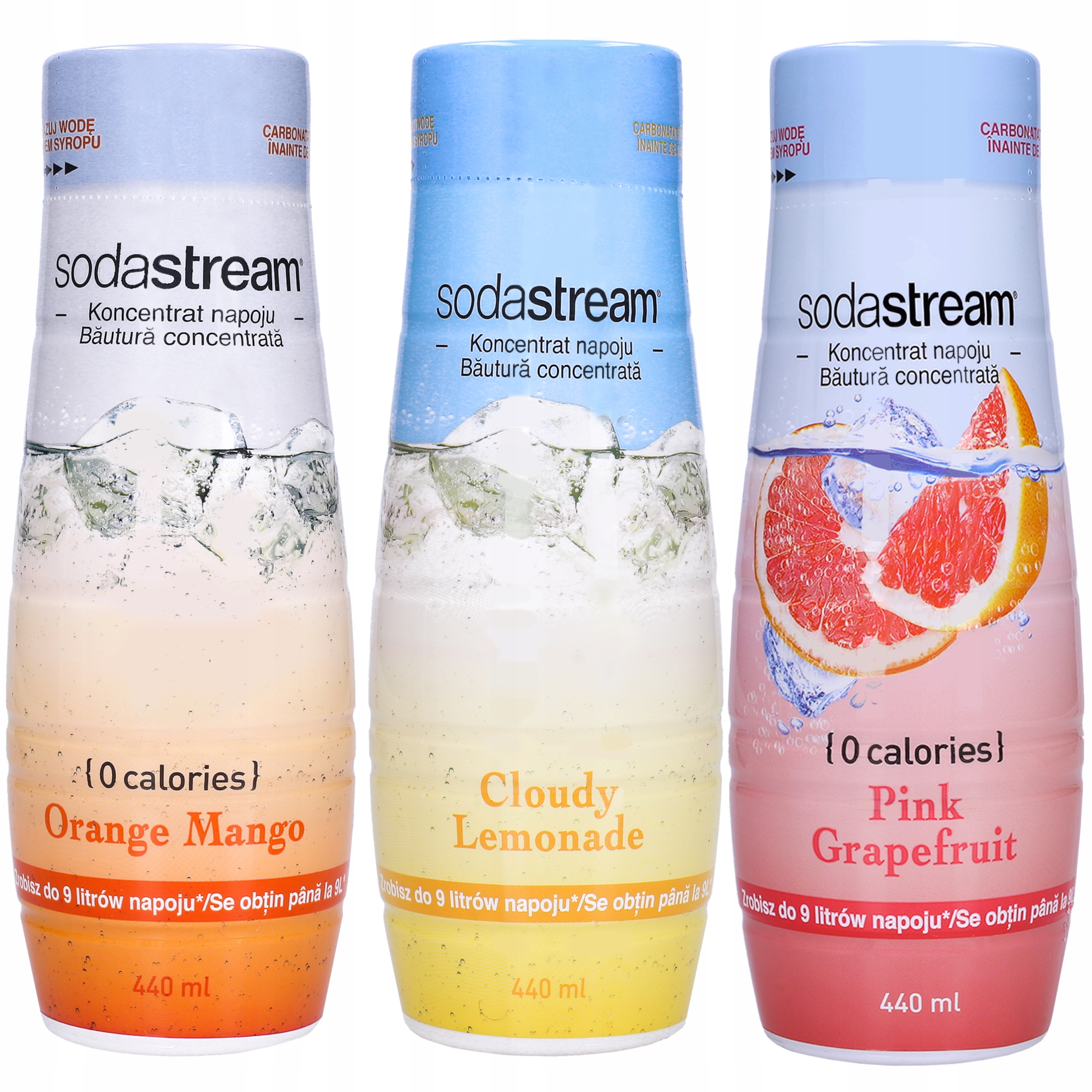 Sodastream Sirupy na nasýtený koncentrát