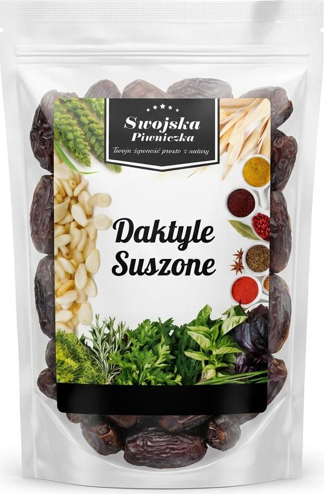Prowend.com aneta Wenda Getrocknete Datteln ohne Kerne 500 g Swojska Piwniczka