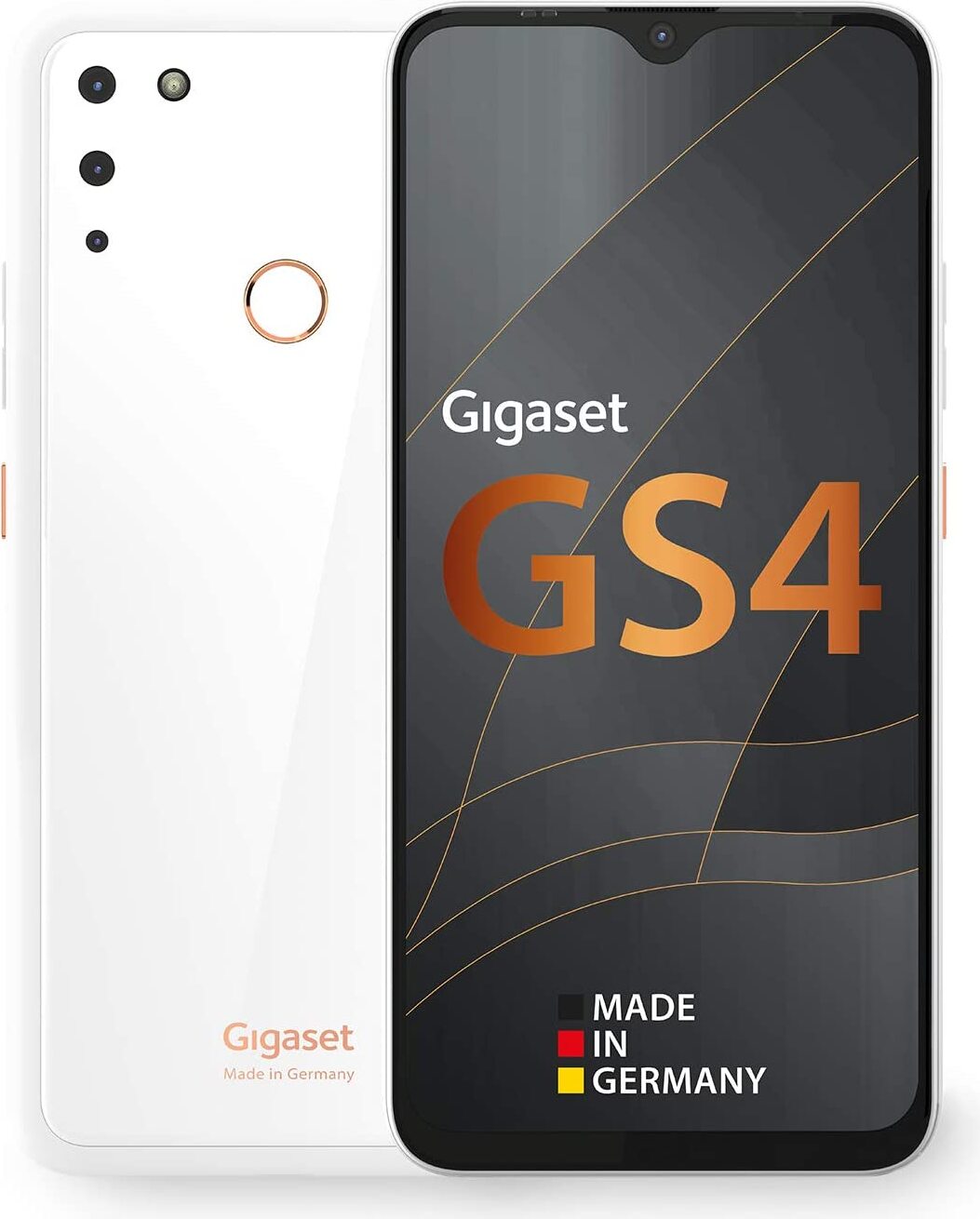 Gigaset GS4 16 cm (6,3") biely 4 GB - 64 GB - 16 MP - Android 10.0