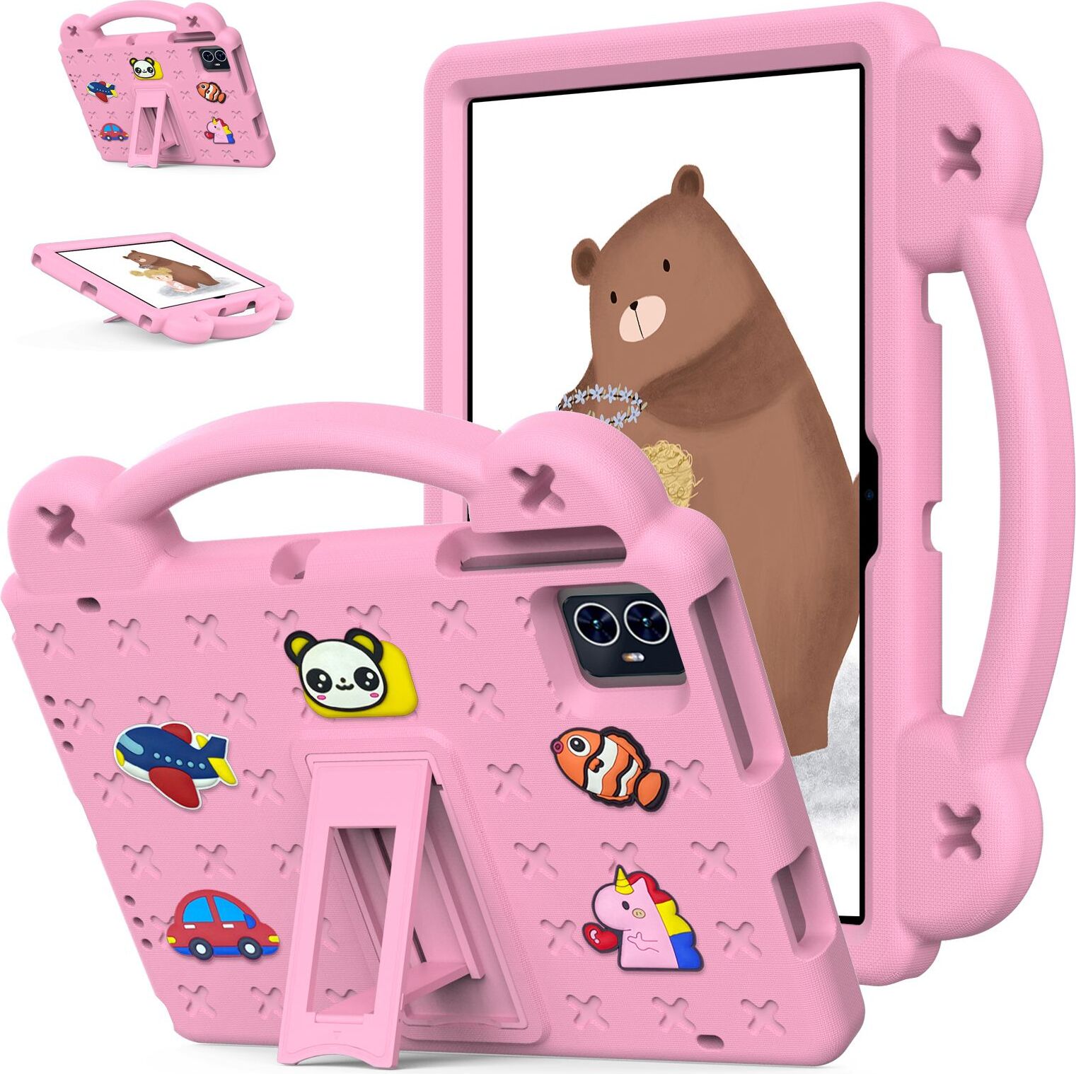 Acelive Custodia Universale Per Tablet 10-10.1 Pollici – Con Supporto, Elastici, Compatibile Con Huawei, Samsung, Lenovo, TECLAST E Altri