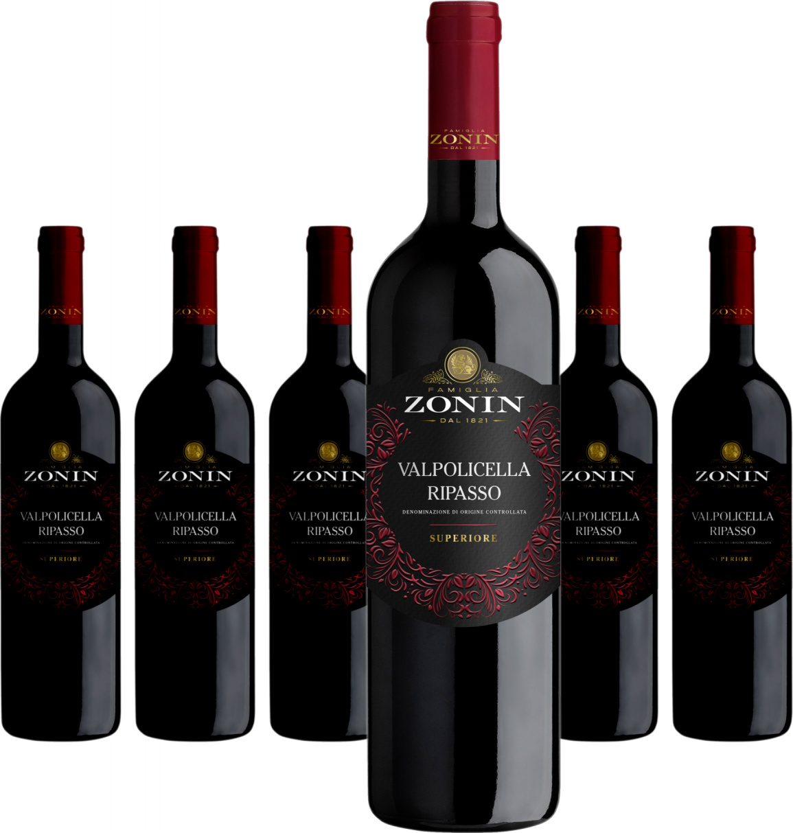 6 x Zonin Ripasso Valpolicella Superiore DOC