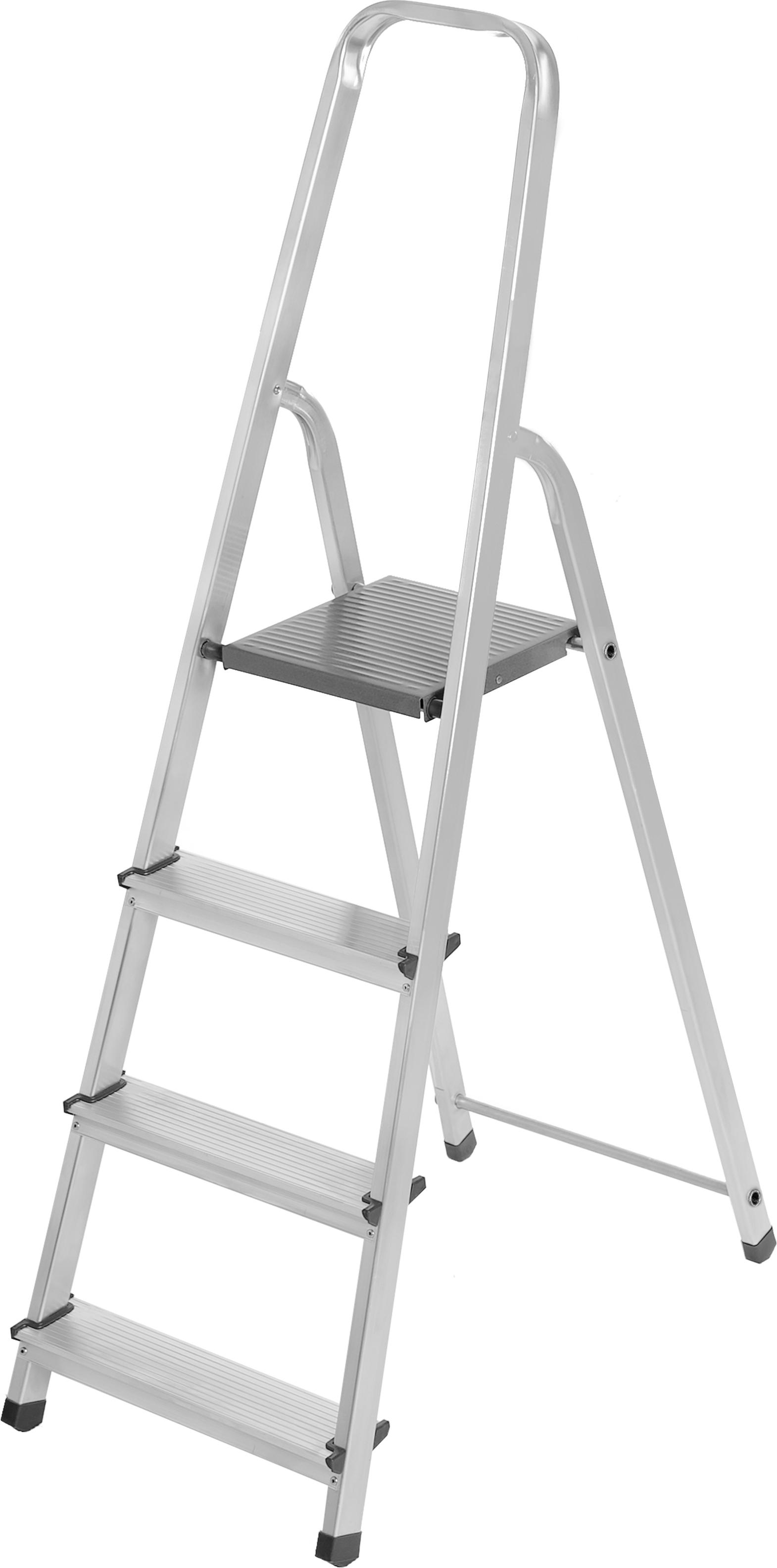 Vago-Tools Haushaltsleiter 4 Stufen Klappleiter Leiter Stehleiter Trittleiter Bockleiter AL-104_pv