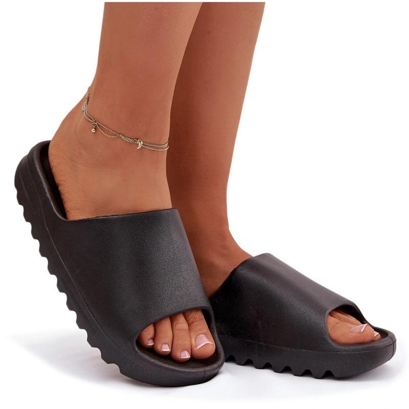 Butosklep Damentagesschuhe auf Plattform Schwarz Olyria 37