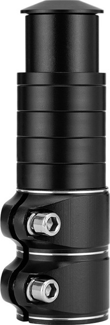 Kigniote Estensione del manubrio della bicicletta, 30 cm, in alluminio, per manubrio della bicicletta, con estensione per manubrio da 18 a 34 mm, per torcia, smartphone, dispositivi GPS