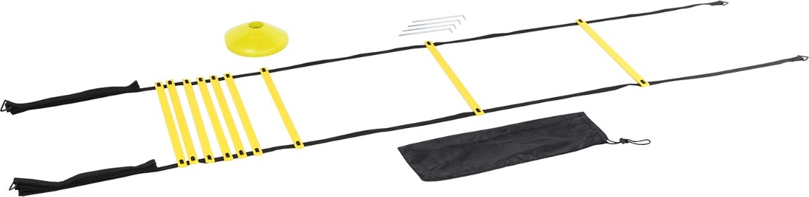 HILIGHT Koordinationsleiter und 8 Kegel Agility Trainingsset Koordinations Trainigsset
