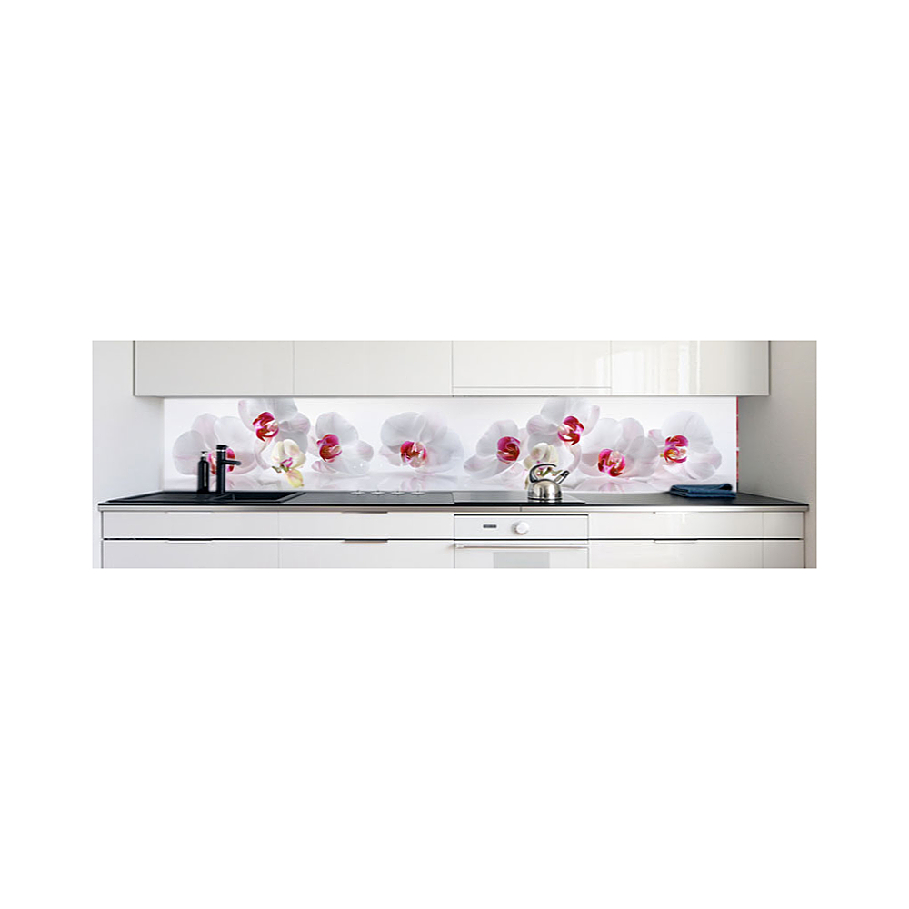 Küchenrückwand Orchideen Zweig Premium Hart-PVC 0,4 mm selbstklebend 