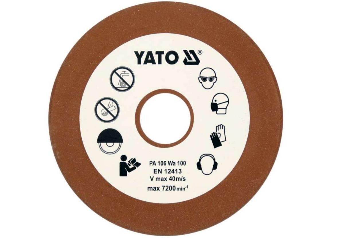 YATO Schleifstein YT-84991 108mm 3,2mm Keramik 23mm