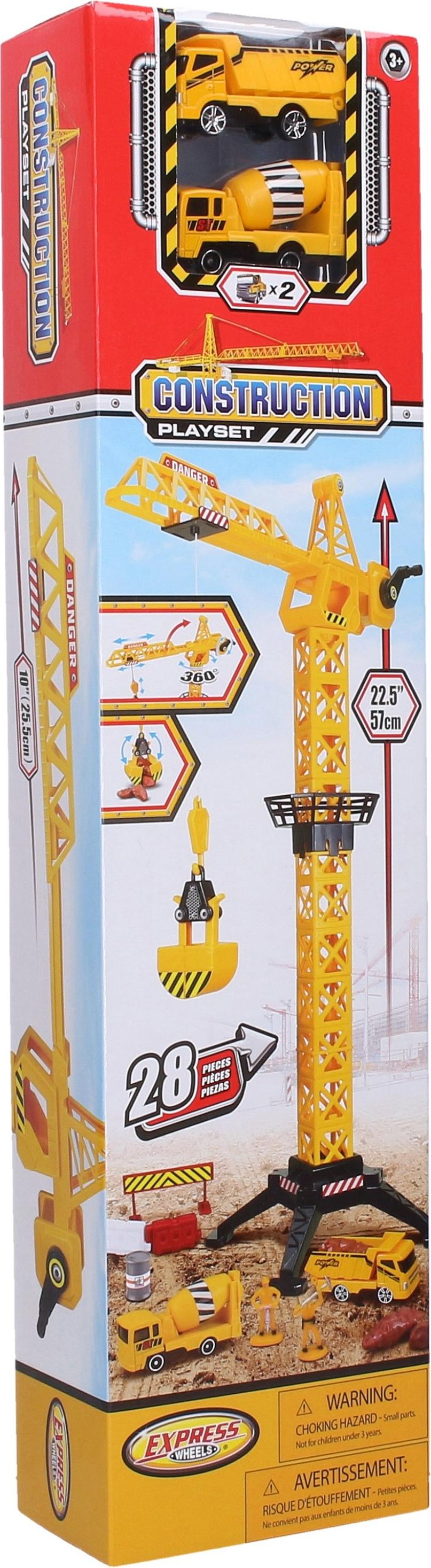 Wiky Kran mit 2 Baustellenfahrzeugen 57 cm