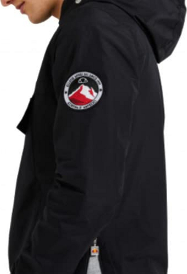 Ellesse Herren Mont 2 Overhead Jacke, Schwarz XS ellesse_38396_anthrazit_XS