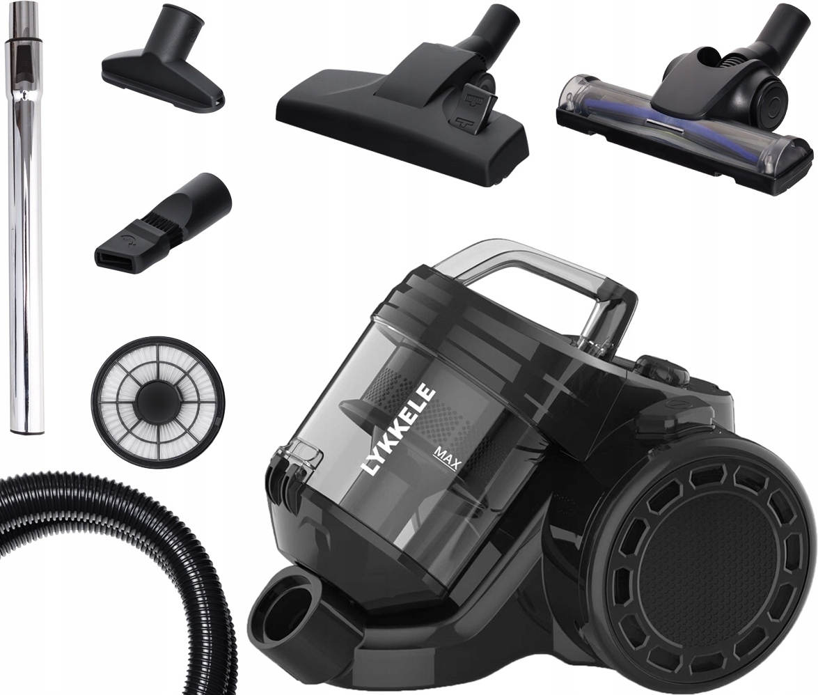 Bezvreckový Vysávač Lykkele Mogens Ly1007 899W Hepa H13 2L 76Db Cyclonic