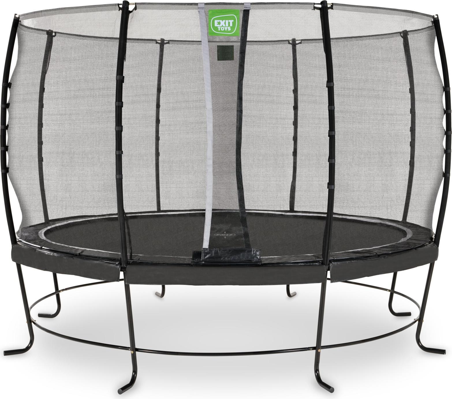 EXIT Lotus Classic Trampolína ø366 cm, na nohách, okrúhla, čierna