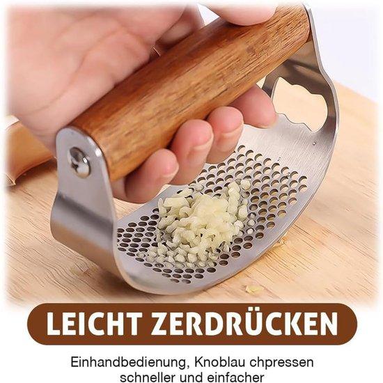 OEM Handgeführte Knoblauchpresse mit Hebel, rohrförmige, handgeführte Knoblauch- und Ingwermühle für Heimköche 2026