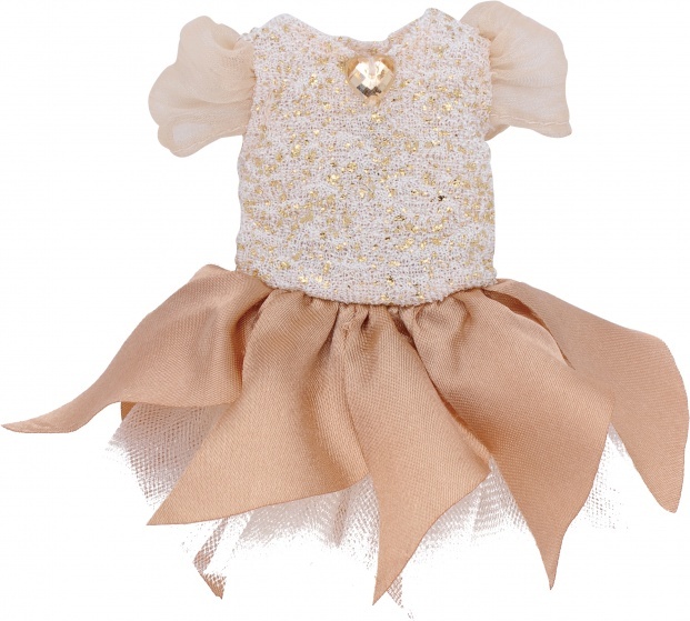 Käthe Kruse cruselings Luna Puppe Kleid Magie Outfit beige 74.0126820