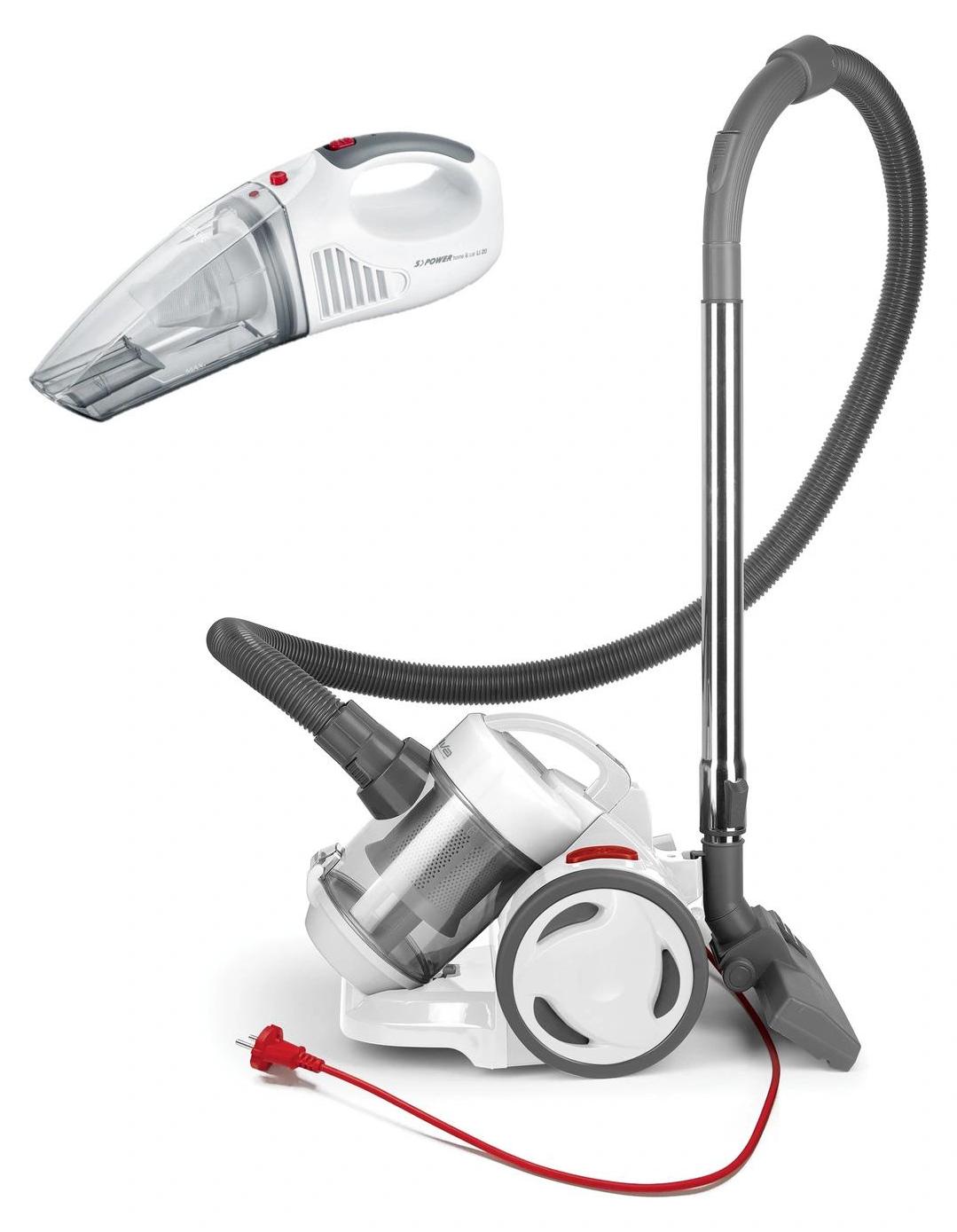 Silva Homeline Silva Staubsauger SET, Bodensauger BS-C 9002 und Handstaubsauger HV 7144 S POWER home & car Li 20, 601015