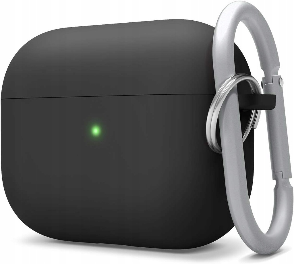 Elago Liquid Hybrid Hang Case für AirPods Pro Schwarz EAPPRH-HANG-BK