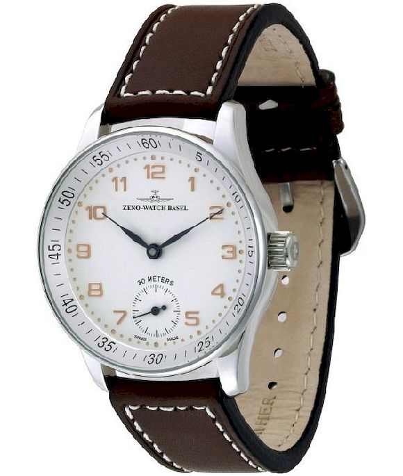 Zeno-Watch - Náramkové hodinky - Pánske - Chronograf - X-Large Retro - P558-6-f2
