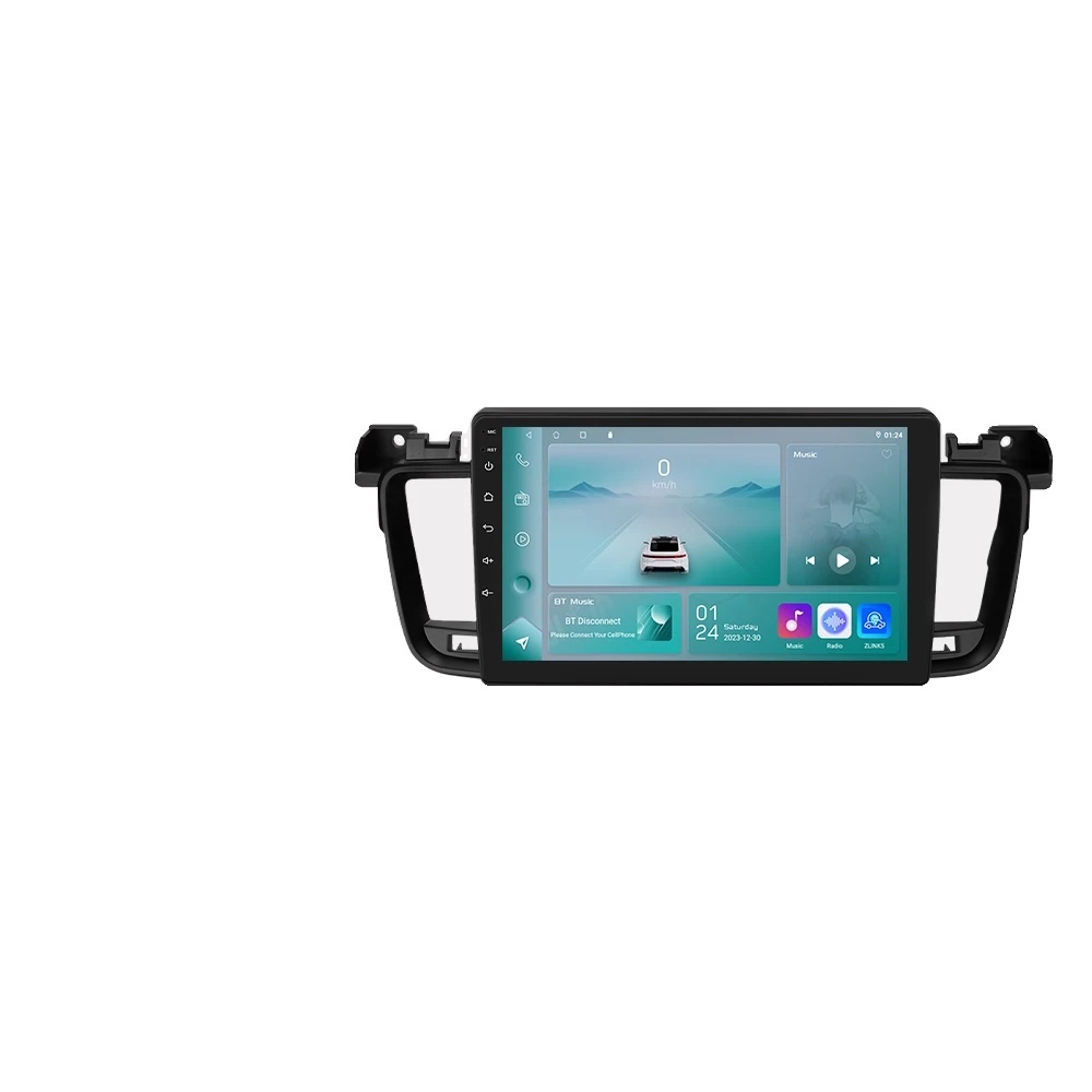 Autorádio, kompatibilita so systémom Android 12, štvorjadrový procesor, čierna