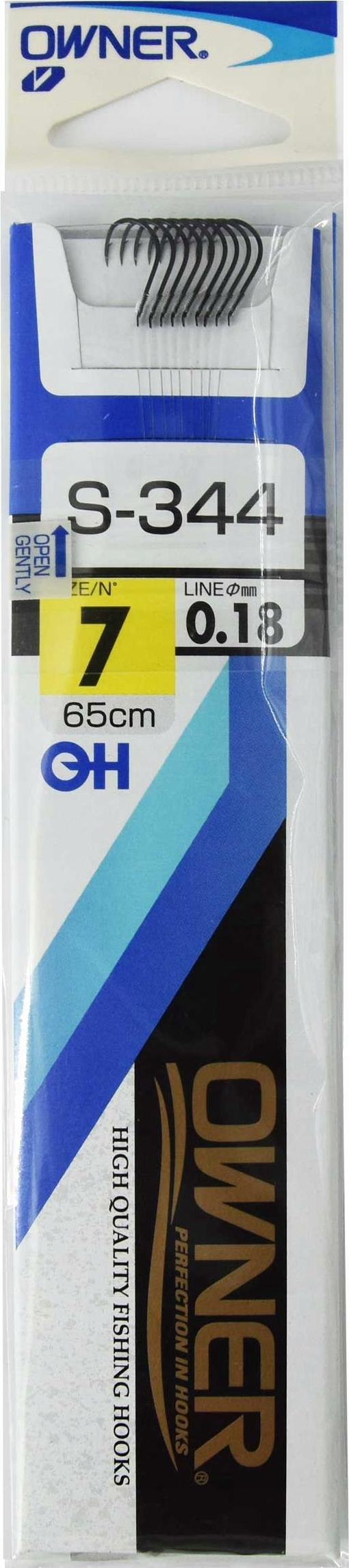 Owner S-344 Gebundener Haken Nr. 7