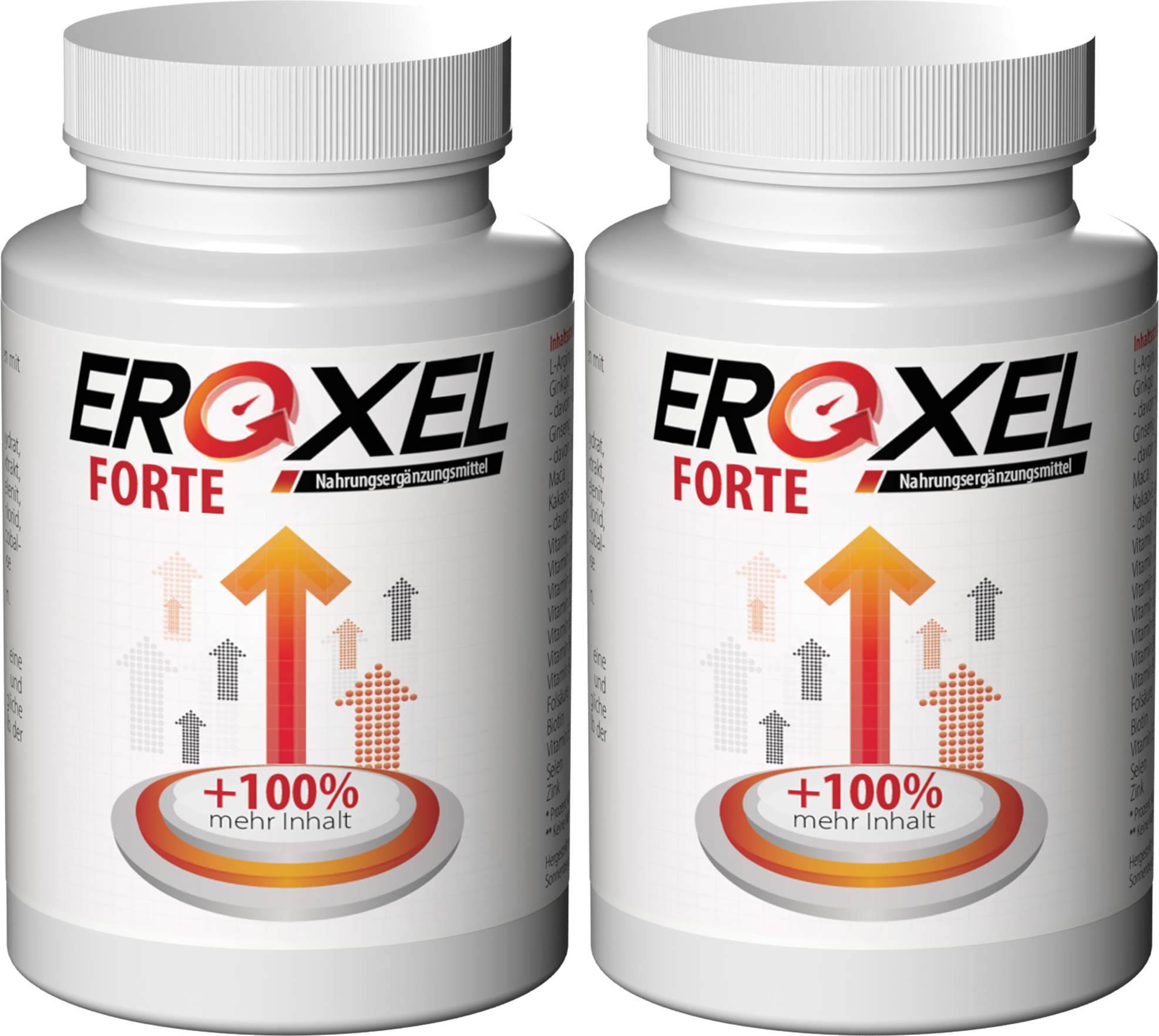 IncHealth GmbH Eroxel Forte - 120 Kapseln (2 x 60 Kapseln) - 2er Pack erox2x-24e1