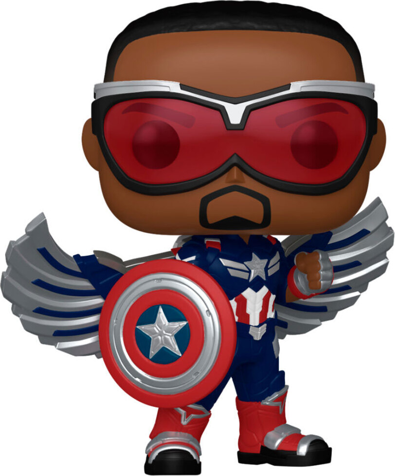 Funko Captain America – Brave New World, Pop! Figur, Film, Captain America, 9 cm