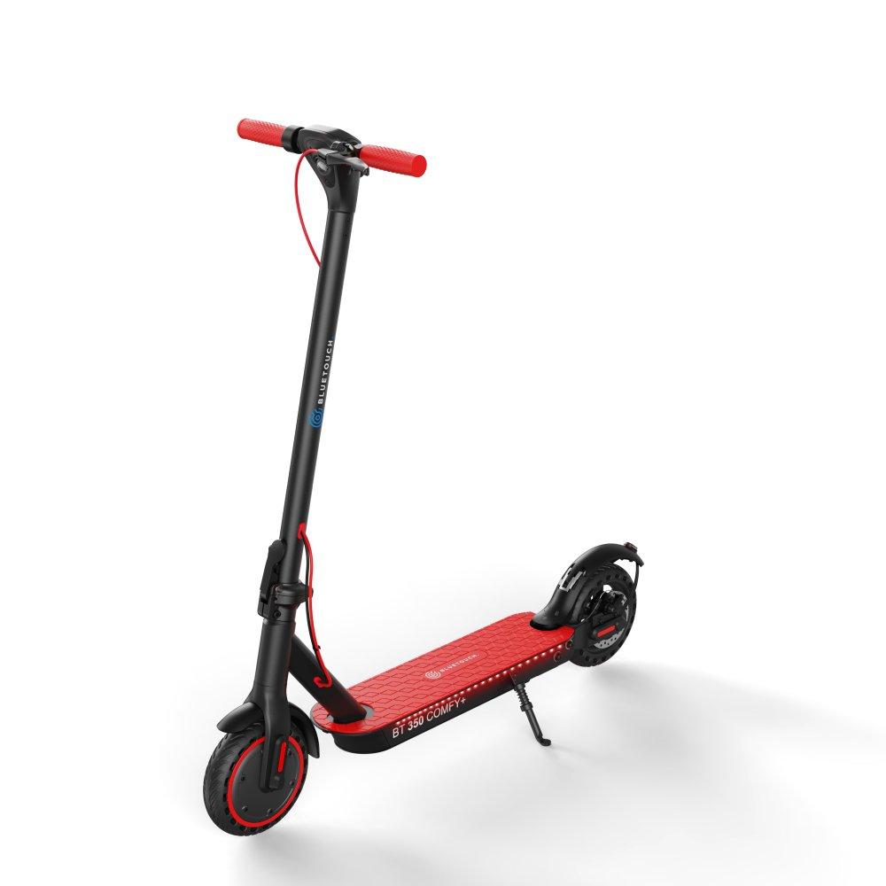 Elektrická kolobežka BLUETOUCH BT350 COMFY+; čierno-červená