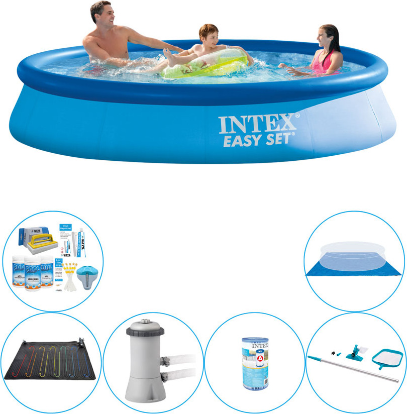 Intex Easy Set Rund 366x76 cm - 7 dielov - Bazénová súprava