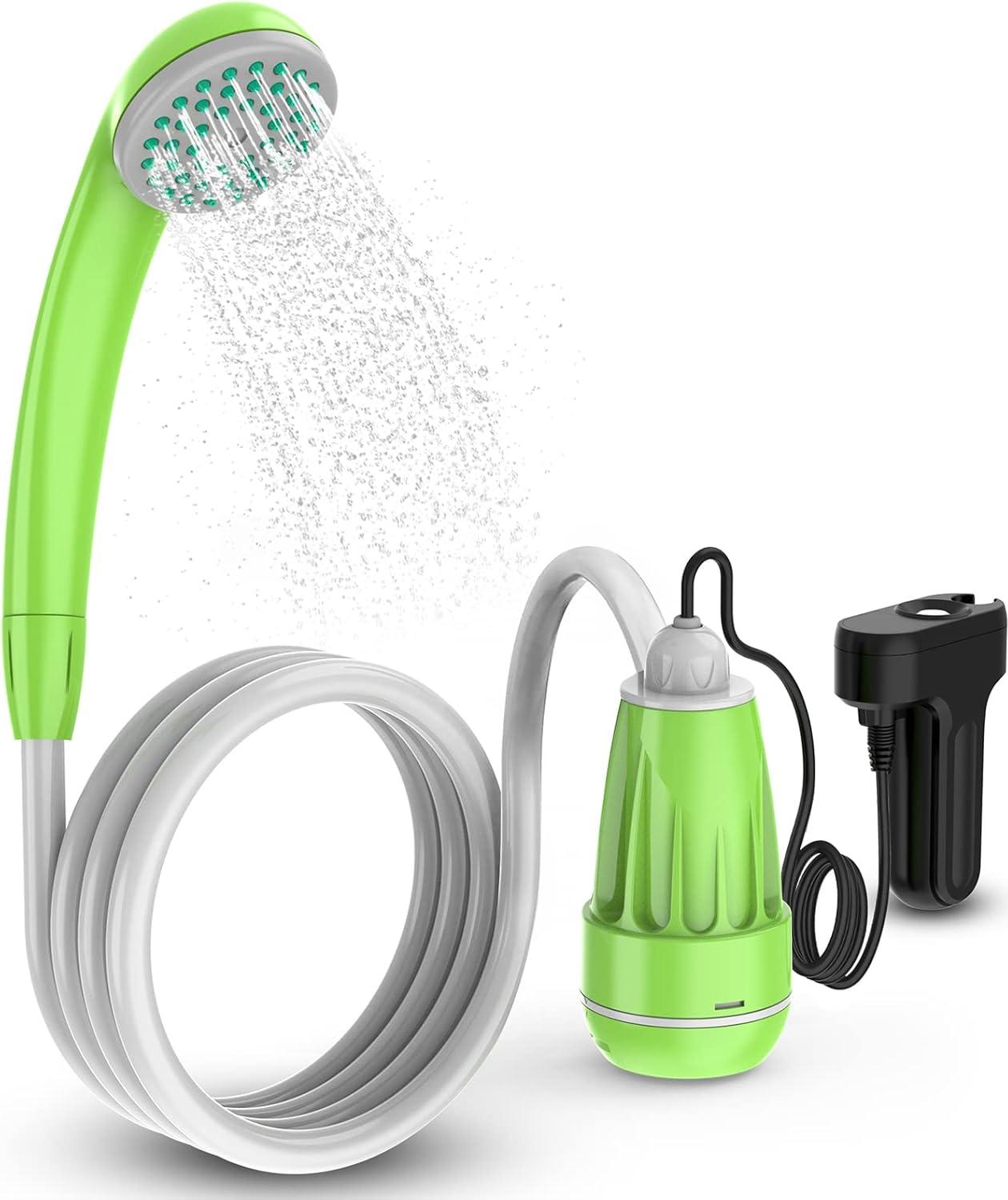 Markenlos Bautendouche - Campingdusche - Camping Dusche - Camping Dusche mit Duschkopf - Mobile Dusche - Tragbare Dusche - Campingduschen - Bautenduschen - Außen Dusche - Bautendusche Camping - Bautendusche Camper - Außen Dusche Camping