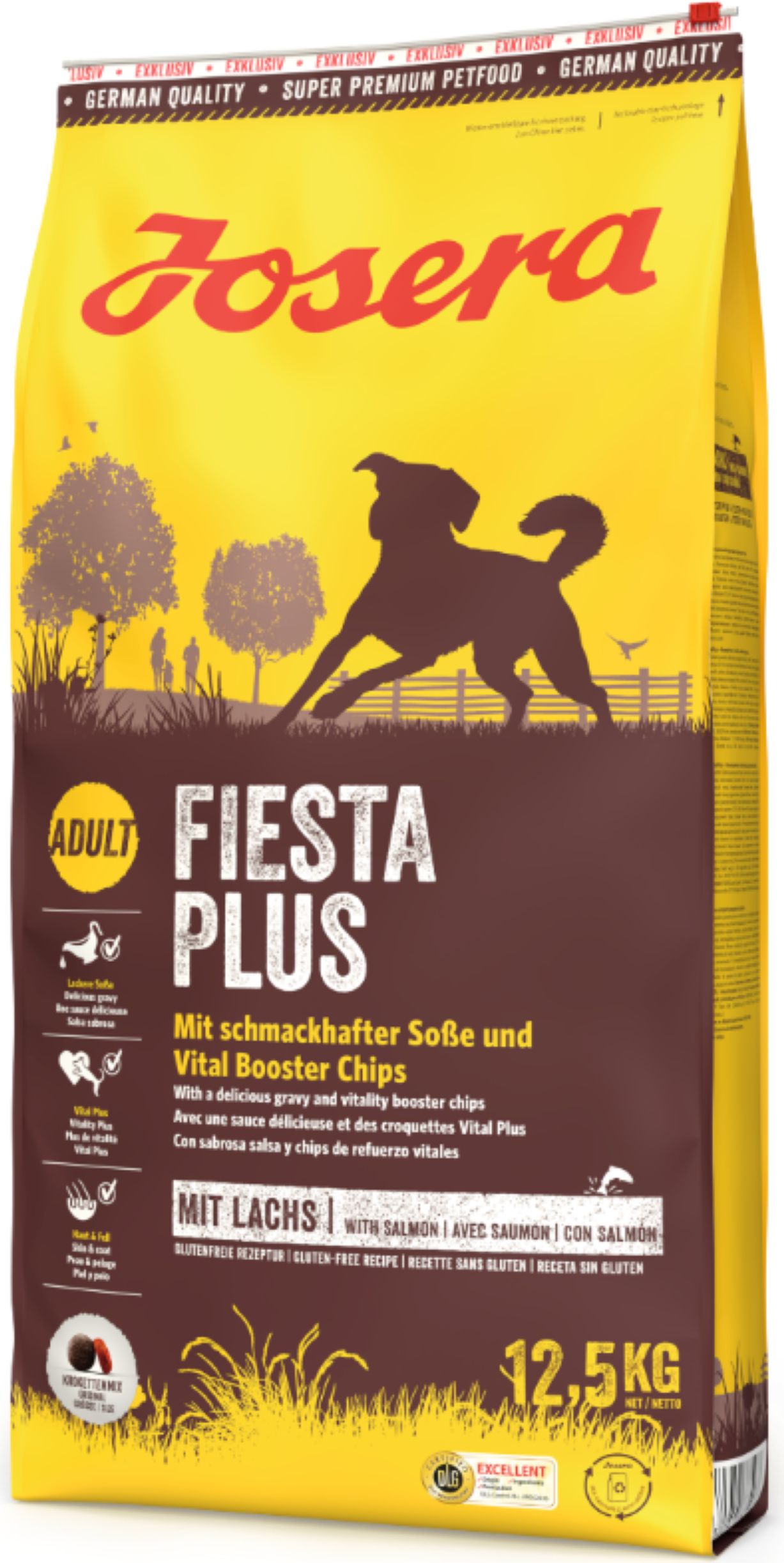 foodforplanet GmbH & Co. KG Josera | Hundefutter | FiestaPlus 12,5 KG 50.012.715