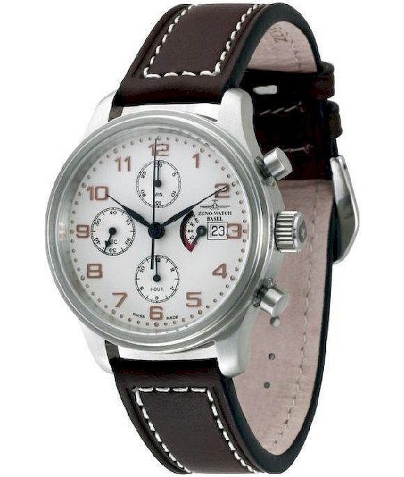 Zeno-Watch - Náramkové hodinky - Pánske - Chrono - NC Retro Chrono - 9553TVDPR-f2