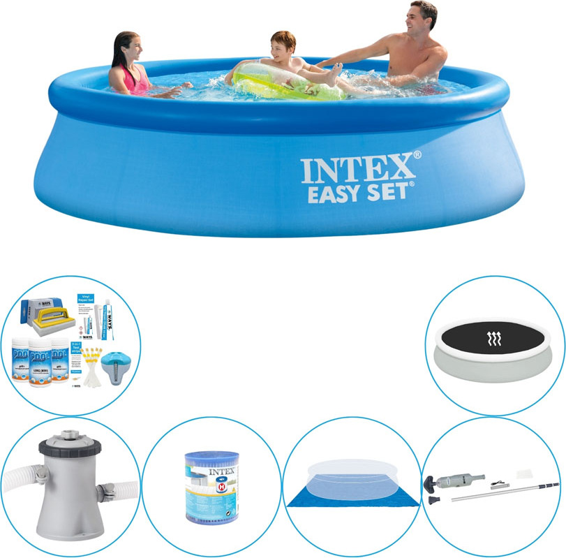 Intex Easy Set Round 305x76 cm - Kombinovaný balík pre bazény