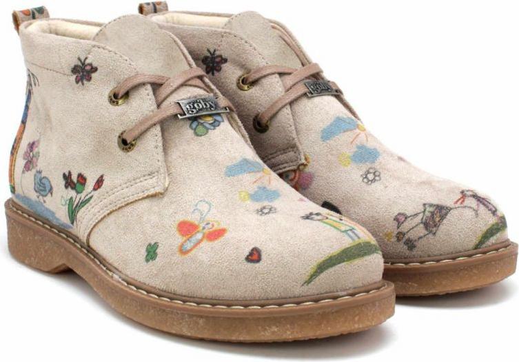 Damenschuhe Goby Halbstiefeletten GBH112 38