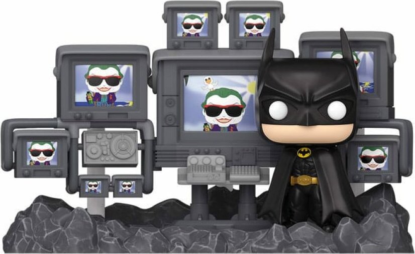 Funko Batman 85th Anniversary POP Moments Deluxe Vinyl Figuren Batman in Batcave 9 cm 806855