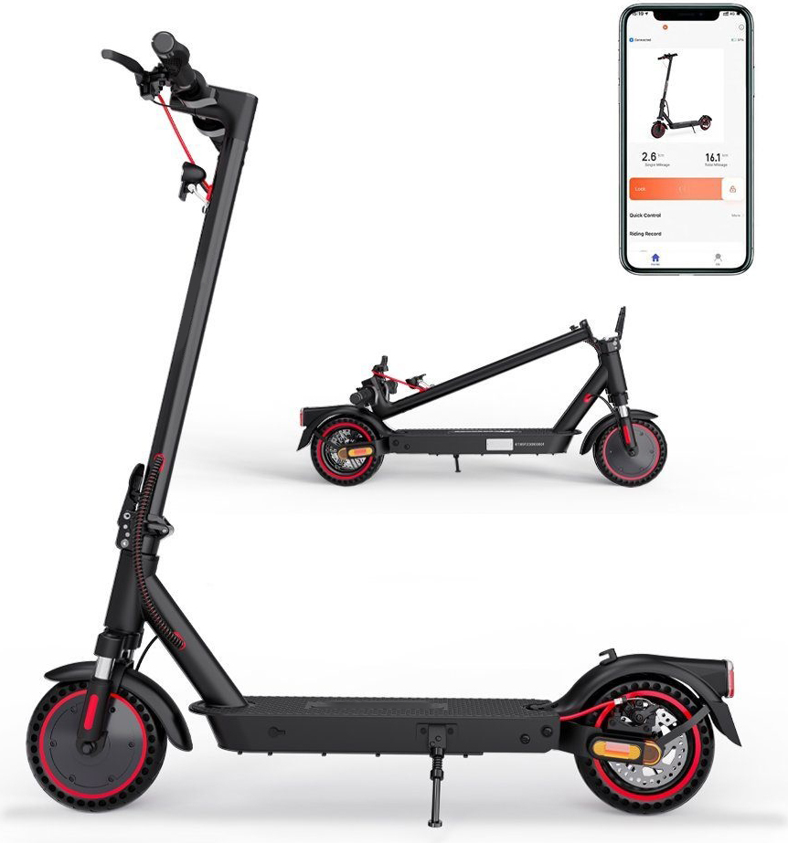 RCB Evercross E Scooter mit Straßenzulassung Faltbarer 400W 30-35KM 36V10.4Ah 20km/h