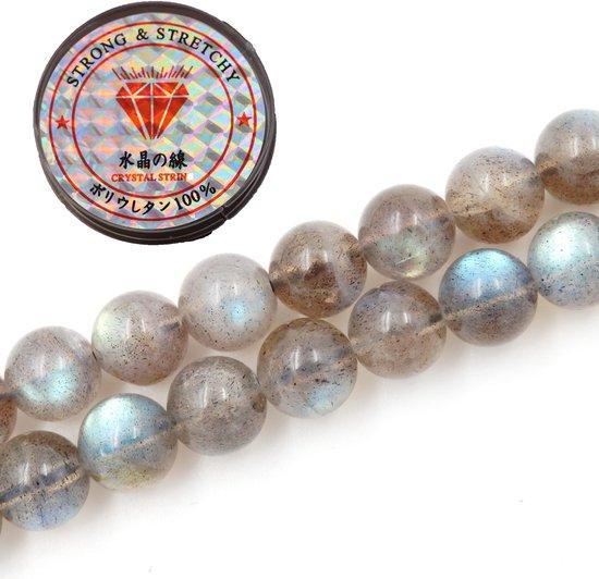 OEM Doe-het-zelf-Kralen-Set mit Energiesteinen Armband 96 Stück 8 mm Labradoriet 2026