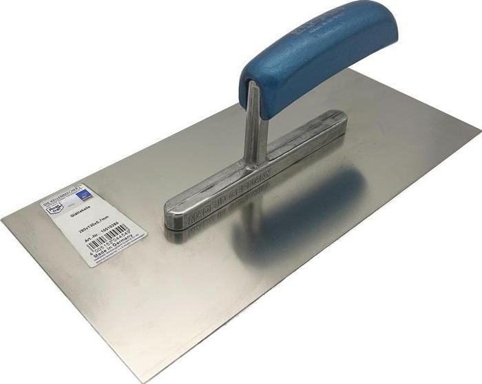 Haromac Glttekelle Lnge 280 mm Breite 130 mm Buchenholzgriff rostfreier Edelstahl 10510280