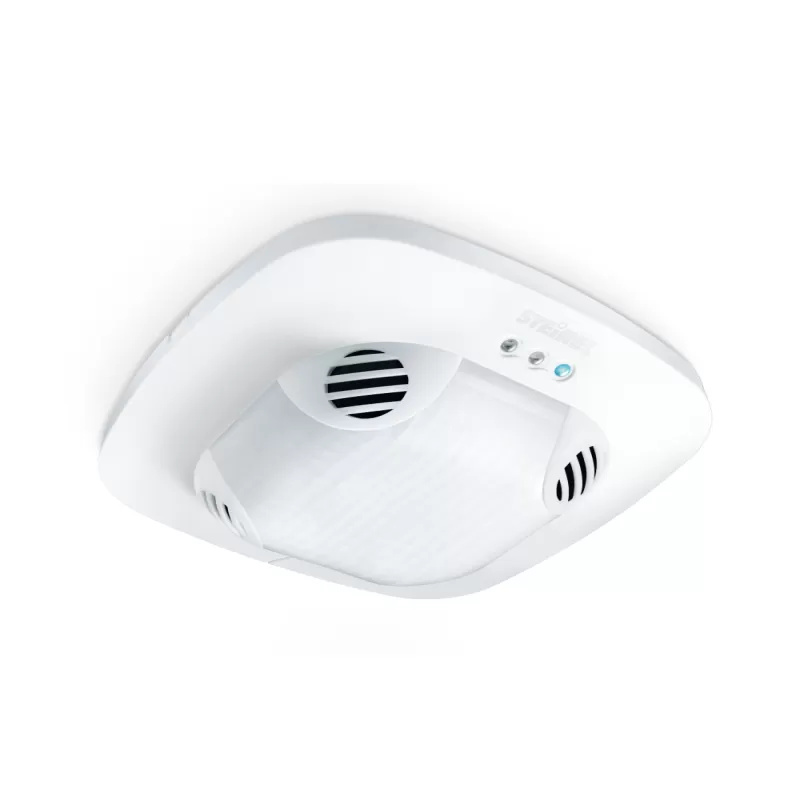 Steinel Präsenzmelder Ultraschall, Unterputz, IP20, 360° Reichweite max: Ultraschall: Ø 10 m (Ultraschall: 79 m²) 059521