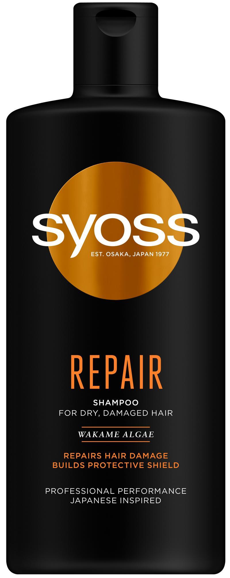 SYOSS Repair Shampoo fr trockenes und geschdigtes Haar 440ml