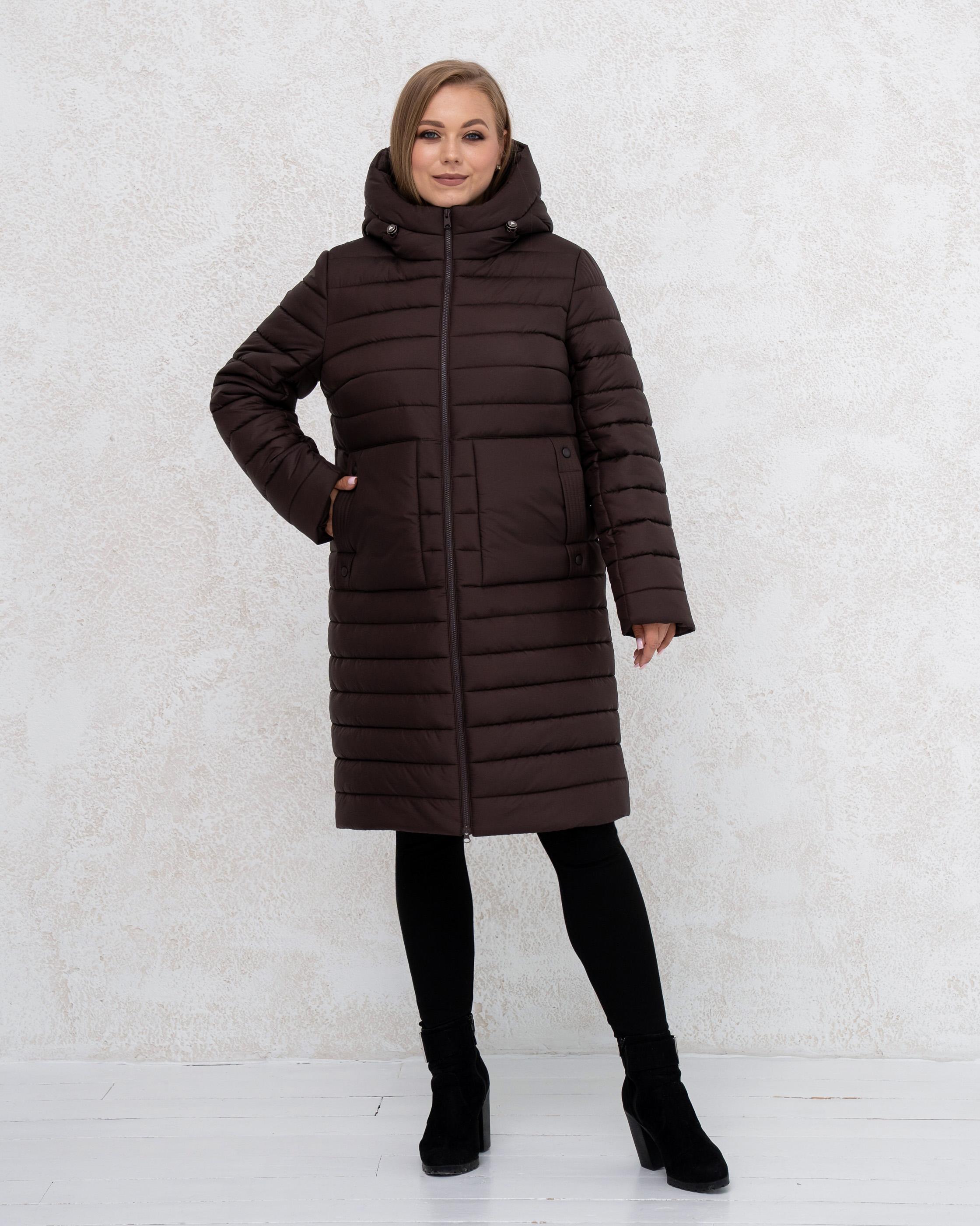 Damen-Winterjacke 0484 - 60 Schokolade A.G.