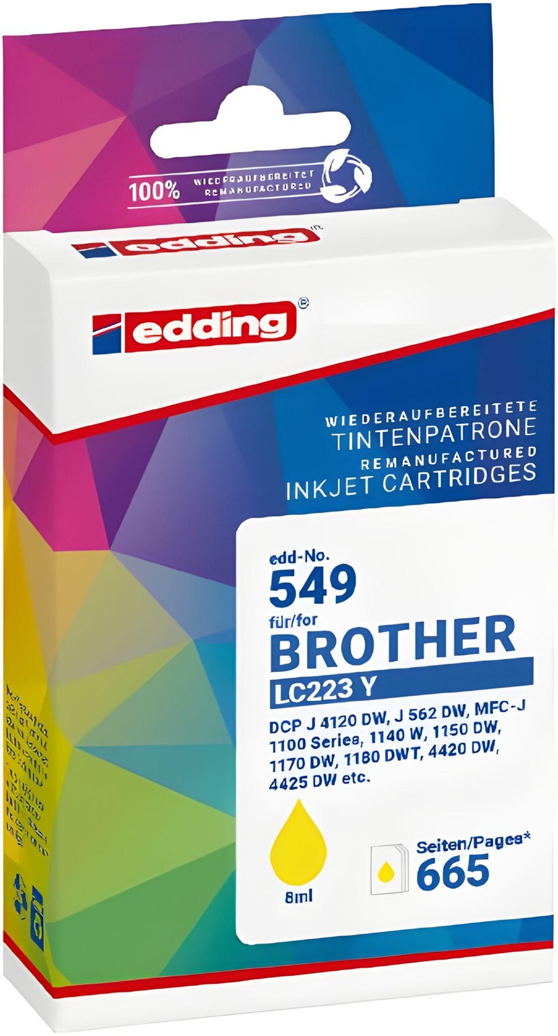 Edding EDD-476, Žltá, 8 ml, 1 kusov, 665 strany, Balenie po jednom kuse