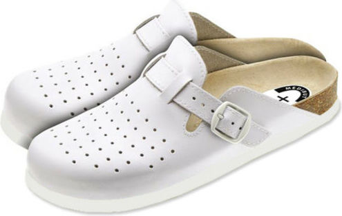 4TRONYX Entertainment Praxisclog Berufsclogs Pflegeschuhe Koch Arztschuhe Berufsschuh Leder(BMKLAKORD) Gr. 42 182867971246