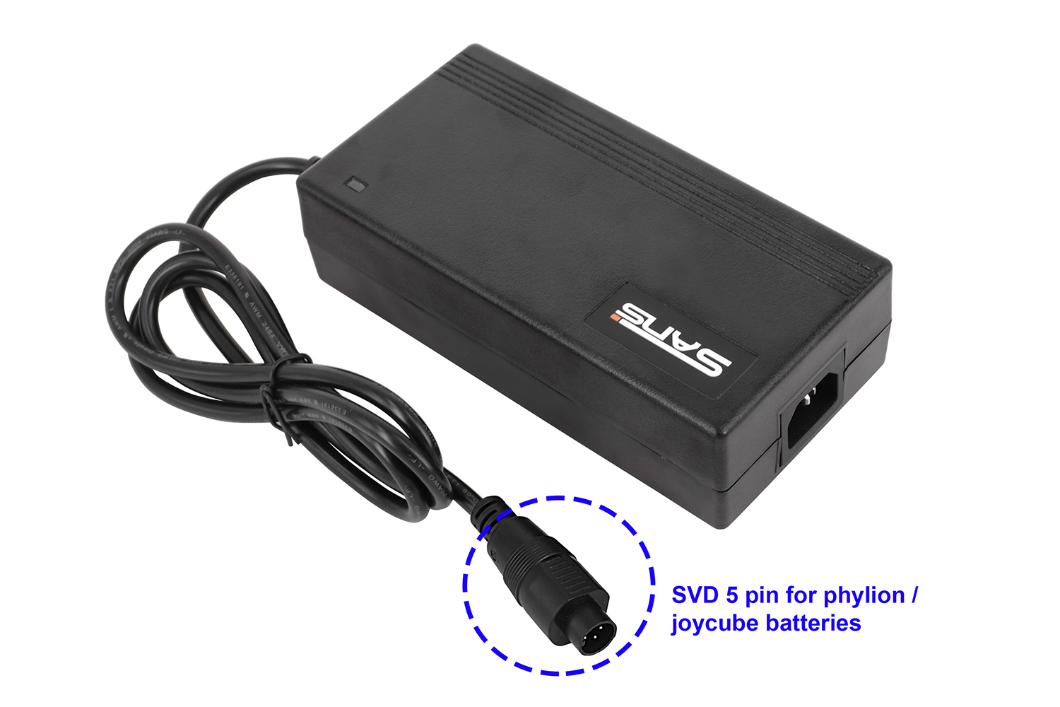 PowerSmart CP100L1302E.003 Batterie-Ladegerät (Netzteil 54,60 V 1,8A für  48V Pedelec E-Bike etc. XLR-Stecker)