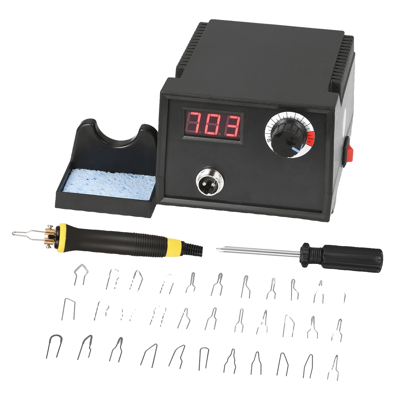 OEM Pyrographie-Maschine, einstellbare Temperatur, einschließlich 33 Spitzen, F1 -EU 200 -250V 367