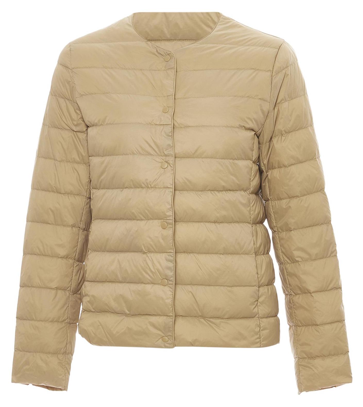AODA Damen Jacke grün XXXL mit Rundhalsausschnitt und Knopfverschluss