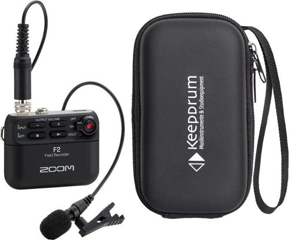 Zoom F2 Field-Recorder mit Soft-Case f2-eva