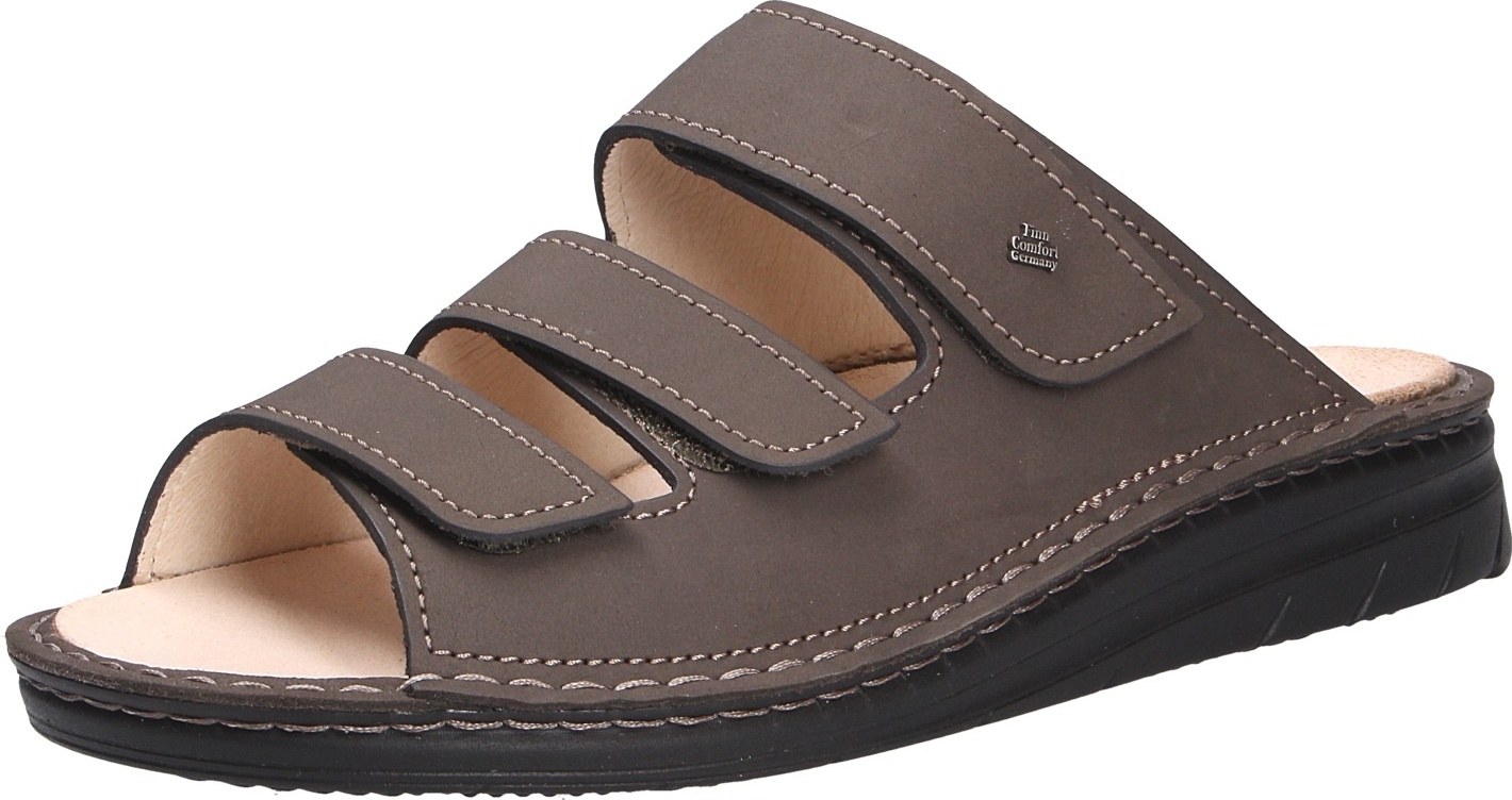 Finn Comfort Herren Pantolette, braun(mataromud), Gr. 45 1455-711265