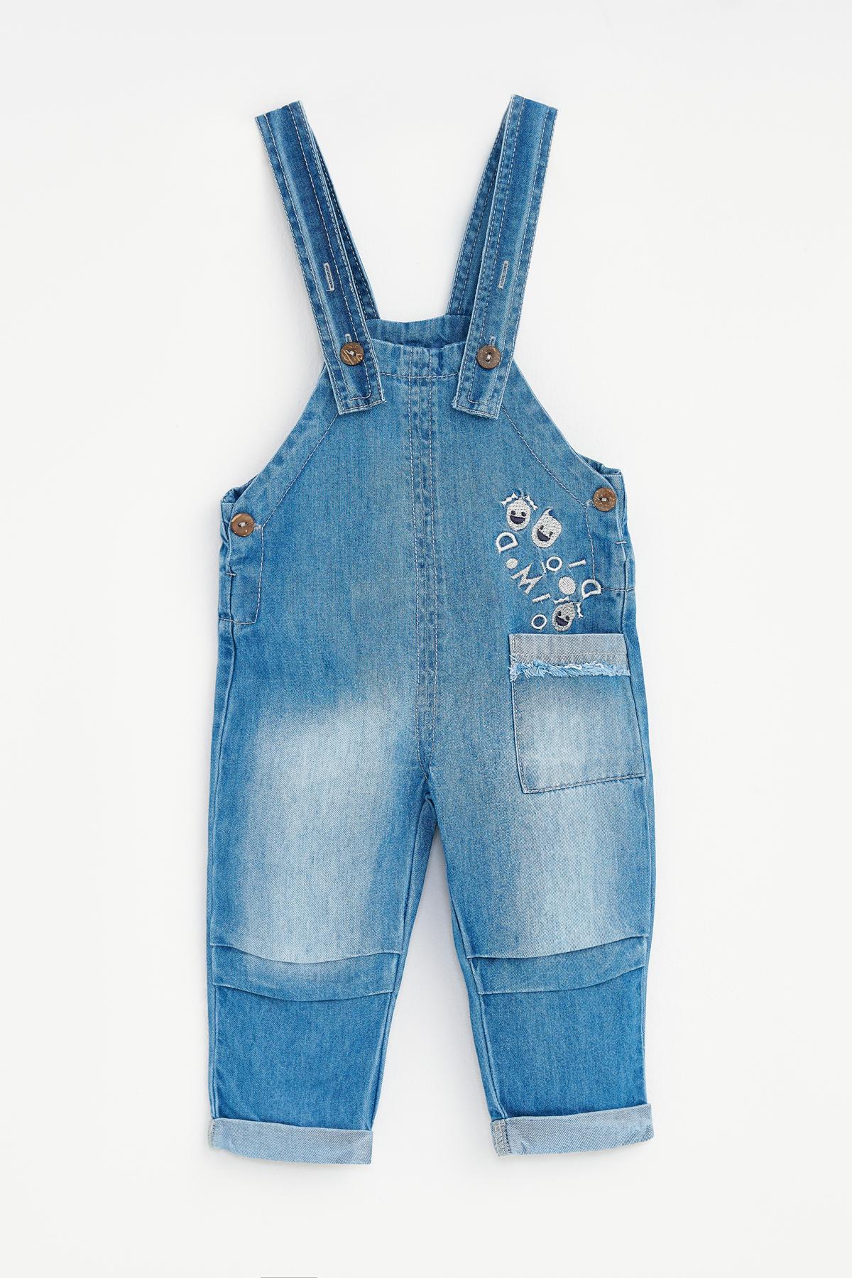 ModJeans MOD Jeans | Elastische Jeans Für Kinder - Dunkelblau - Größe 86 - 100% Baumwolle - Uni Babykleidung