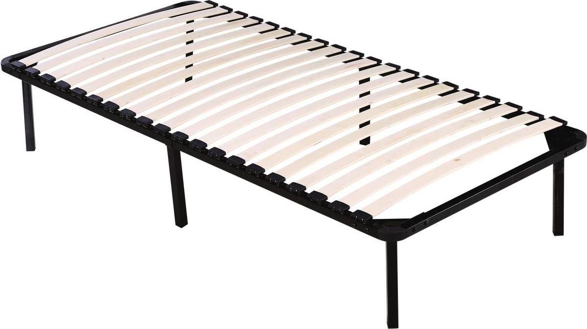 Habitat et Jardin Lattenrost mit Gestell Matratze 90 x 190 cm - 20 Latten 97474
