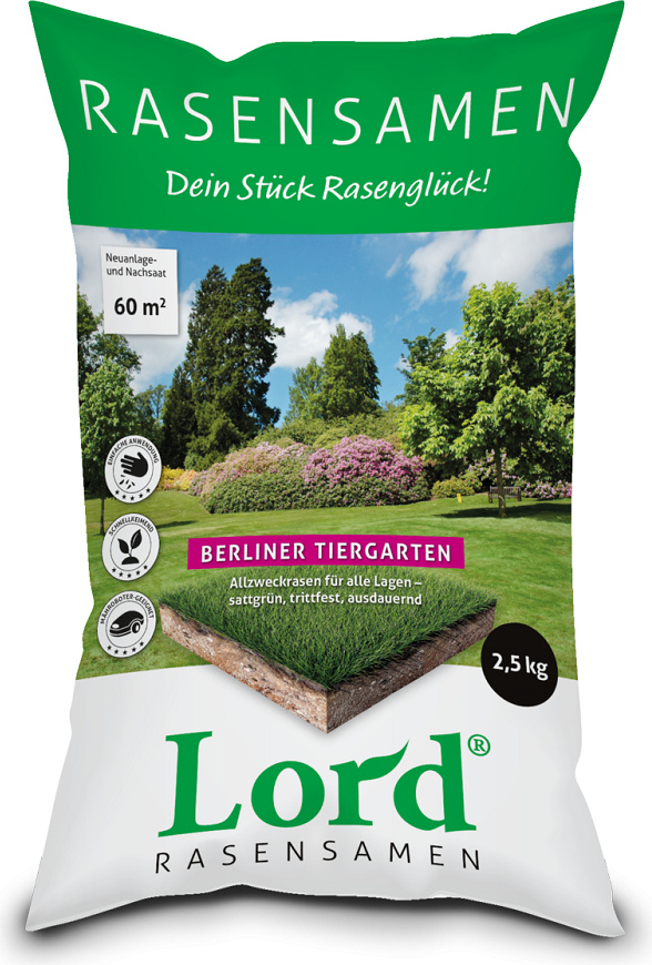 Rudloff Lord Rasensamen Berliner Tiergarten 2,5 kg 3830