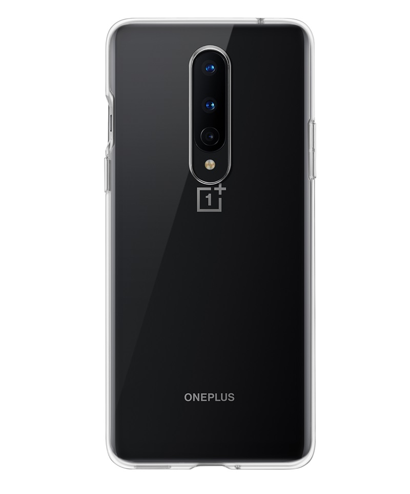 Originálne puzdro OnePlus 8 Clear Bumper 5431100148 Transparentný ochranný kryt